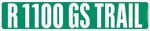 R 1100 GS street sign